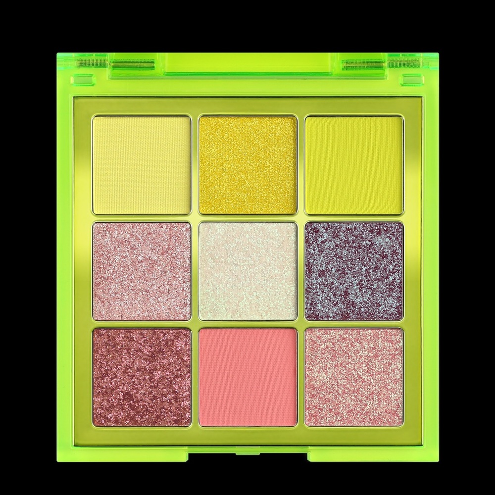 NEON GREEN HUDA BEAUTY PALLETE
